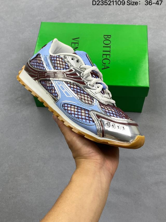 S版Bottega Veneta Orbit Runner Bv葆蝶家时尚休闲王一博同款老爹鞋运动鞋 原版开发 一比一打造 相似度百分之99以上 市场一梯队级别