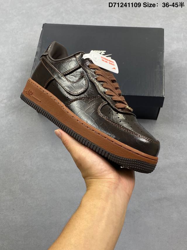 耐克Nike Air Force 1 Low 07 空军一号低帮休闲板鞋 原楦头原纸板 打造纯正低帮空军版型 专注外贸渠道 全掌内置蜂窝气垫 原盒配件 原厂中底