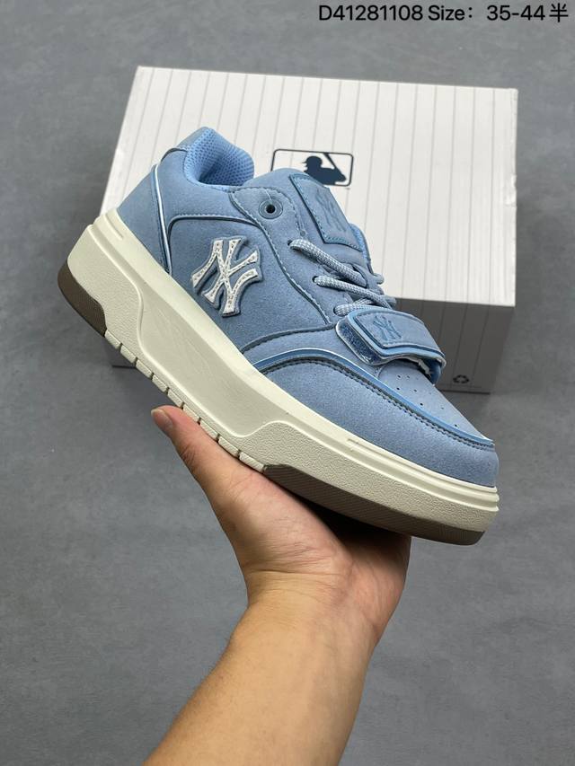 公司级Mlb Chunky Liner Denim 潮流百搭 厚底增高休闲鞋 防滑耐磨 低帮 老爹鞋 货号:3Asx N 尺码:如图 D41281108