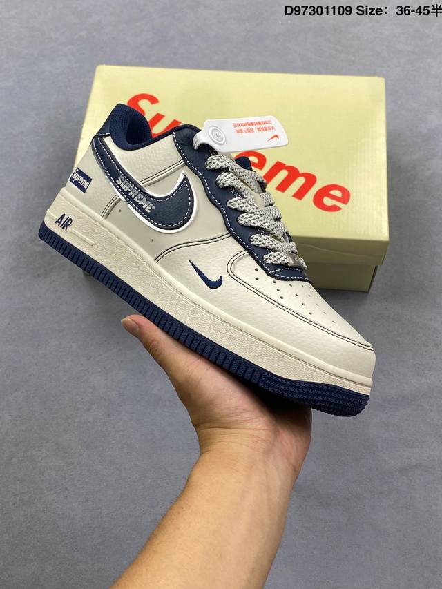 海外限量发售！公司级Nike Air Force 1 '07 Low 空军一号 低帮 运动鞋 休闲鞋 折边针车 工艺难度大 原楦头原纸板 原装鞋盒 定制五金配件