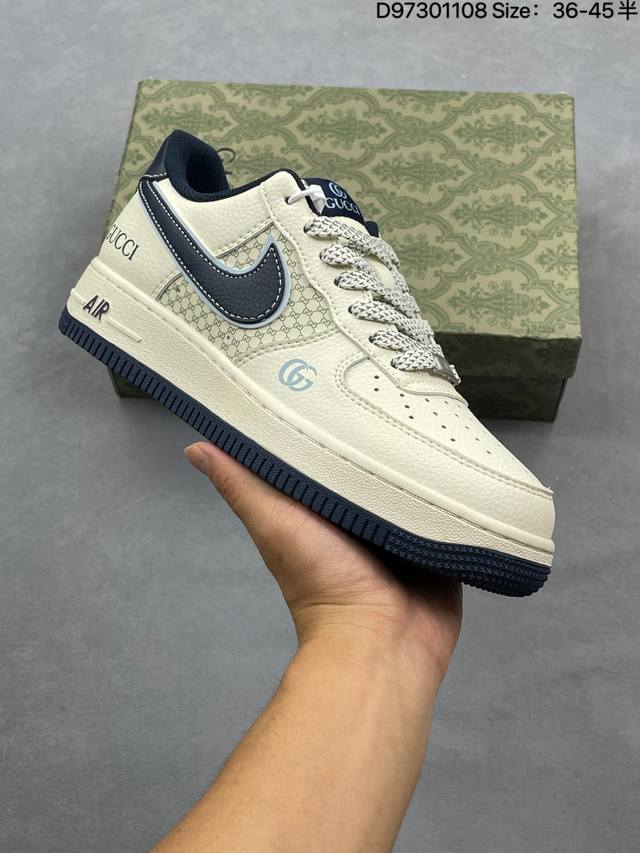 海外限量发售！公司级Nike Air Force 1 '07 Low 空军一号 低帮 运动鞋 休闲鞋 折边针车 工艺难度大 原楦头原纸板 原装鞋盒 定制五金配件