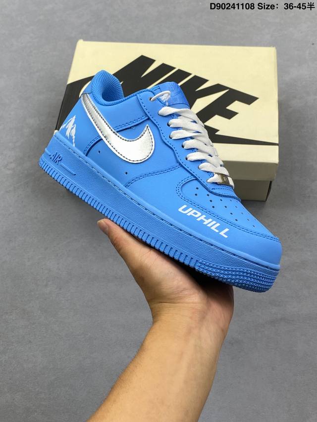 Nike Air Force 1 Low’07 空军一号低帮休闲板鞋 定制皮料 原楦原纸板 纯正空军版型 内置全掌气垫 货号：男 Cw2288-114 女 Dd