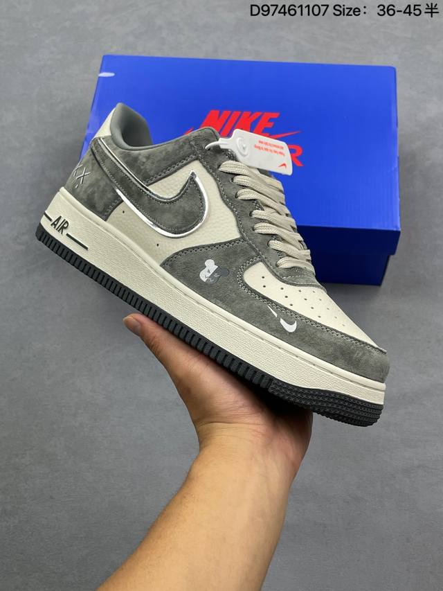 公司级Nike Air Force 1‘07 原楦头原纸板 打造纯正低帮空军版型 专注外贸渠道 全掌内置蜂窝气垫 原盒配件 原厂中底钢印、拉帮完美 货号:Dd1