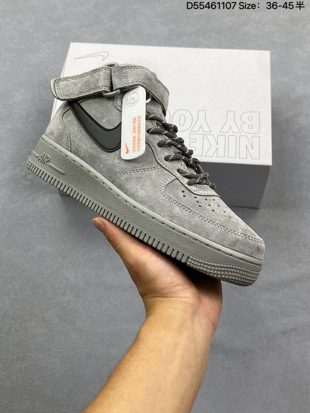 公司级 Nike Air Force 1 Low’07 空军一号低帮休闲板鞋 定制皮料 原楦原纸板 纯正空军版型 内置全掌气垫 货号：男 Cw2288-114
