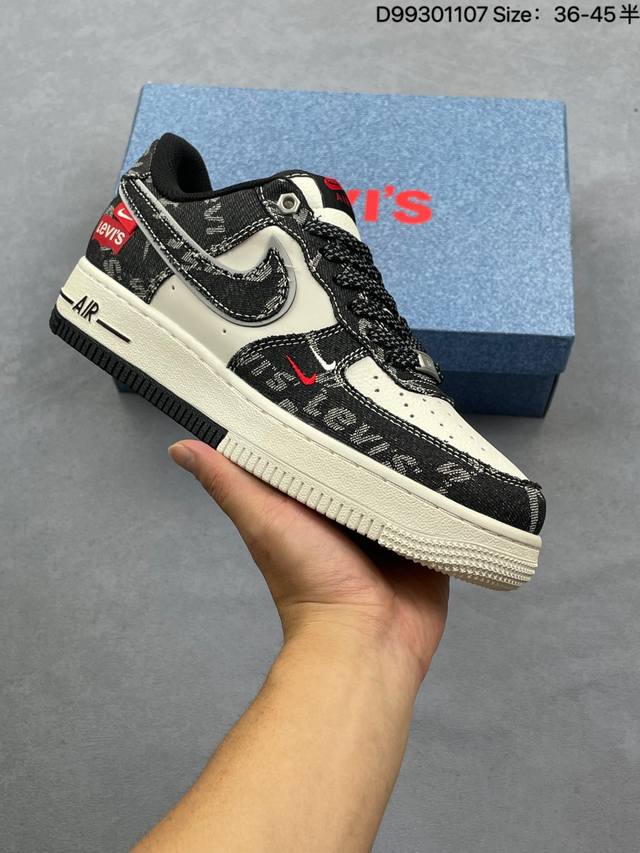 Nike Air Force1 07 Low 定制空军 #原楦头原纸板 打造纯正空军版型 #专注外贸渠道 全掌内置蜂窝气垫 #原盒配件 原厂中底钢印、拉帮完美