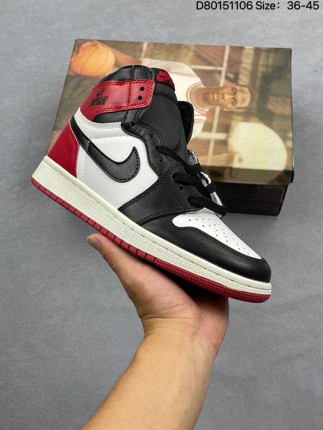 Air Jordan 1 High Og Shattered Backboard 高帮 复刻扣碎篮板 Aj1 乔丹1代 Aj1 乔1 高邦 复刻黑扣碎 乔丹篮球