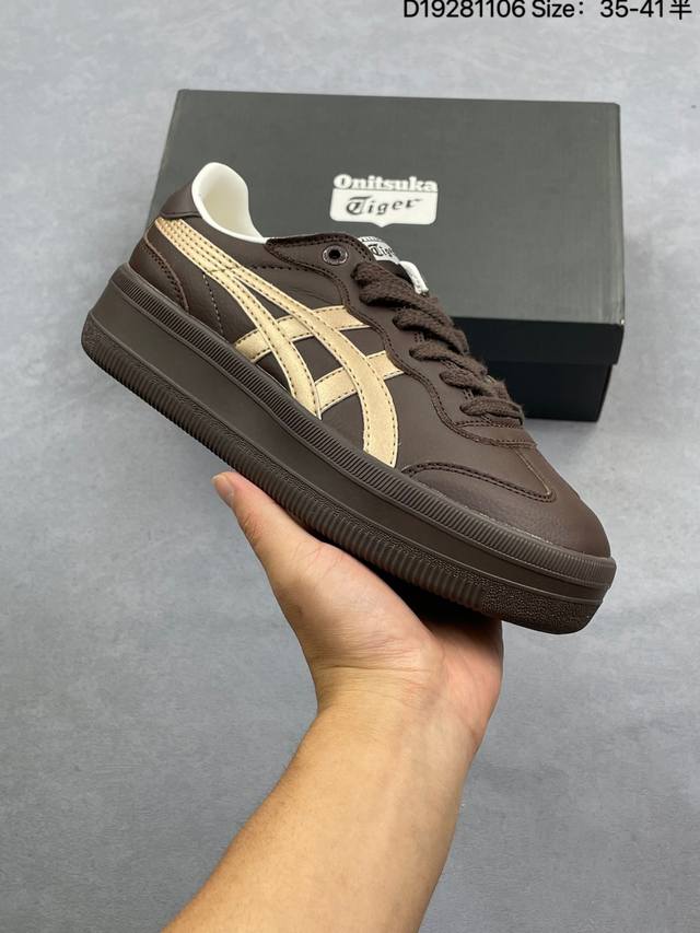 公司级Onitsuka Tiger Mexico 66 Nippon Made 鬼冢虎手工鞋系列 货号:1183C102-701 Size:如图 D192811