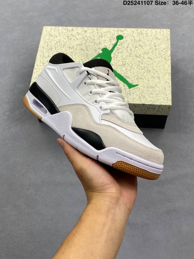 真标Nike Air Jordan 4 Rm 耐克 防滑 低帮 复古篮球鞋 货号:Fq7939-101 尺码:如图 D25241107