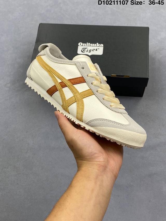 公司级Onitsuka Tiger Nippon Made 鬼冢虎手工鞋系列 最高版本Mexico 66 Deluxe メキシコ 66 デラックス独家！同步官方