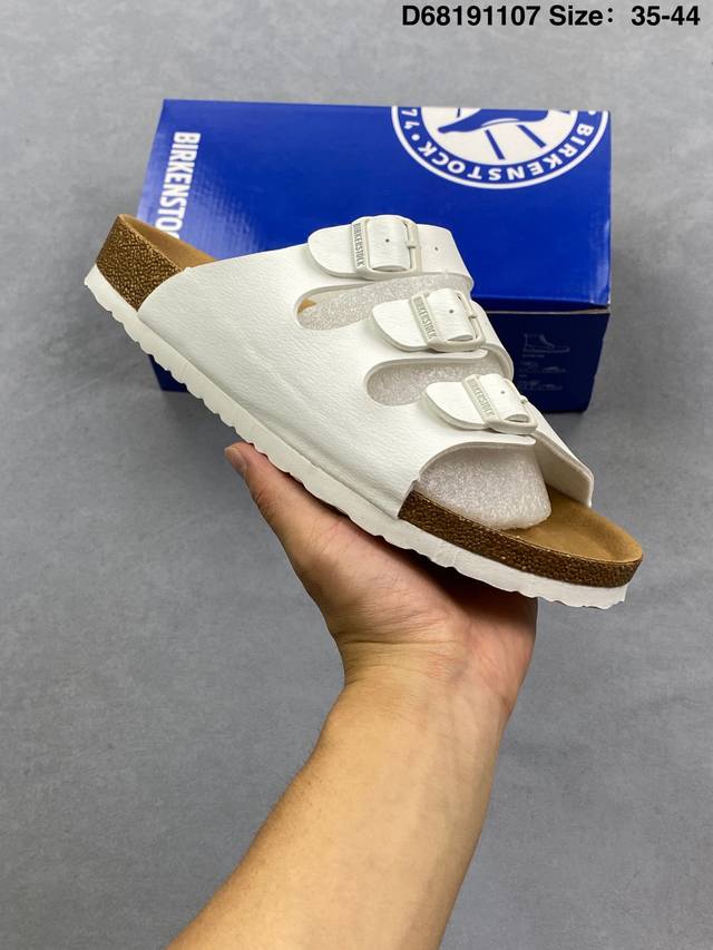 博肯 Birkenstock Rio 二字拖 采用其特有的鞋床设计，贴合脚面穿着舒适，Birkenstock Milano中性软木鞋底凉鞋采用经典凉鞋款式，非常