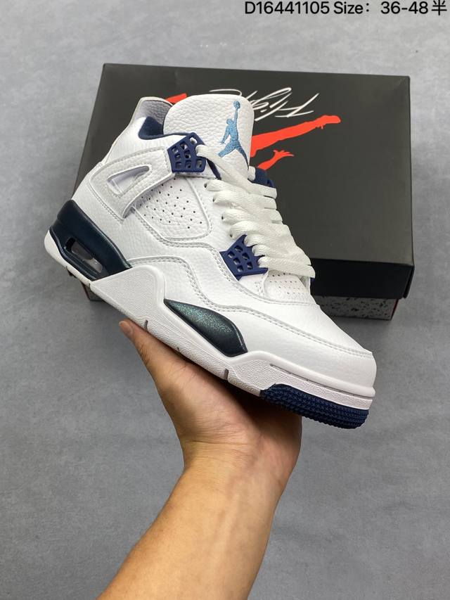 Nike Air Jordan 4 Retro 耐克迈克尔 乔丹Aj4代中帮复古休闲运动文化篮球鞋 货号：Fq8138-103 尺码：36 36.5 37.5
