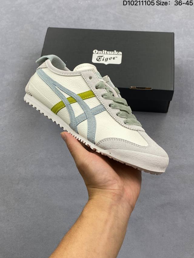 公司级Onitsuka Tiger Nippon Made 鬼冢虎手工鞋系列 最高版本Mexico 66 Deluxe メキシコ 66 デラックス独家！同步官方