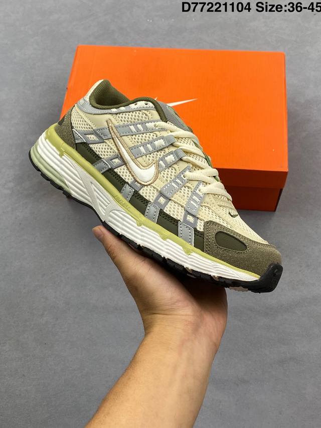真标Nike p-6000 Initiator Running 耐克Ins 超火复古老爹跑鞋 耐克老爹鞋 官方货号:Bv1021-003 尺码:36-45 Id