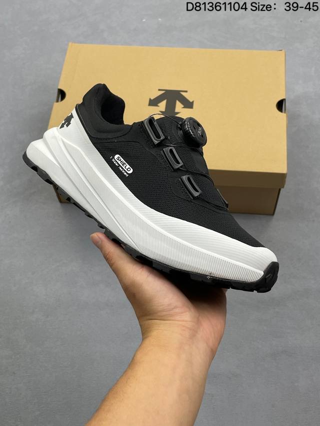 迪桑特Descente Ease Air Jr Gore-Tex 时尚 舒适 百搭 防滑耐磨 低帮 生活休闲鞋 货号:Y5233Rrn22 尺码:39～45半