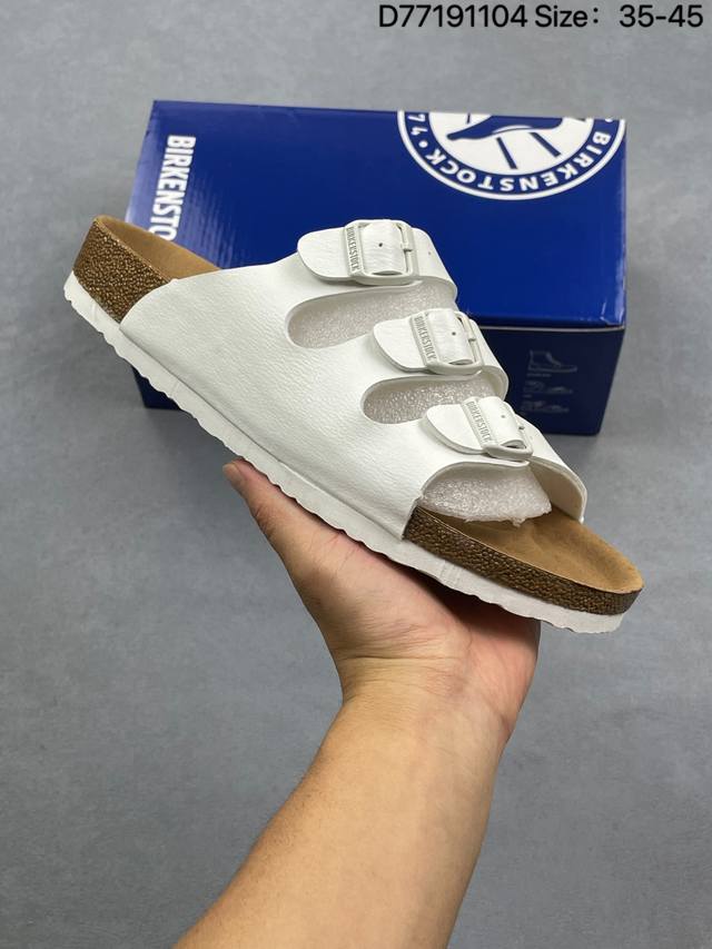 博肯 Birkenstock Rio 二字拖 采用其特有的鞋床设计，贴合脚面穿着舒适，Birkenstock Milano中性软木鞋底凉鞋采用经典凉鞋款式，非常