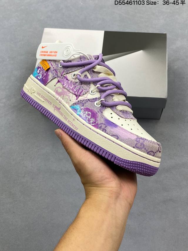 公司级Nike Air Force 1‘07 原楦头原纸板 打造纯正低帮空军版型 专注外贸渠道 全掌内置蜂窝气垫 原盒配件 原厂中底钢印、拉帮完美 货号:Zh0