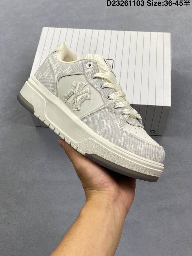 Mlb Chunky Liner Basic 人气单品学长鞋系列轻量增高厚底百搭休闲运动板鞋 男女轻便胶鞋 高级街头休閒品牌鞋。Mlb Chunky Liner