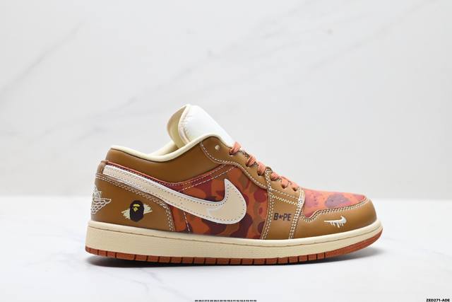 公司级Nike Air Jordan 1 Low Aj1乔1低帮休闲板鞋 同步官方配色 市场唯一独家头层皮打造 原鞋原档案开发 原厂皮料 原档冲孔鞋头 正确满胶