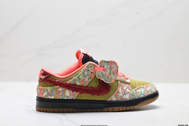 公司级Nike Dunk Low 扣篮系列 耐克 复古低帮休闲运动滑板板鞋 采用脚感柔软舒适Zoomair气垫 有效吸收滑板等极限运动在落地时带来的冲击力 为街