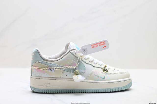 公司级Nike Air Force 1‘07 蛇年限定 原楦头原纸板 打造纯正低帮空军版型 专注外贸渠道 全掌内置蜂窝气垫 原盒配件 原厂中底钢印、拉帮完美 蛇