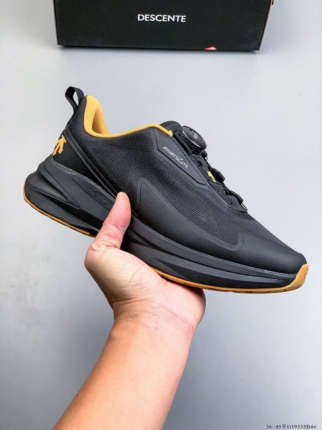 公司级！Descente迪桑特Enerzite系列Boa男女款Lavitate Wire 3.0回弹跑鞋 1119335D44