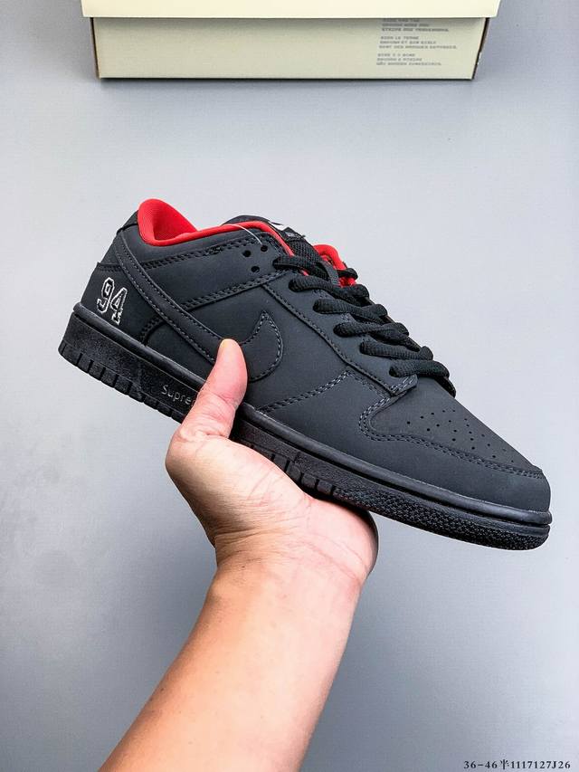 公司级！耐克Nike Sb Dunk Low pro经典百搭休闲滑板鞋 1117127J26