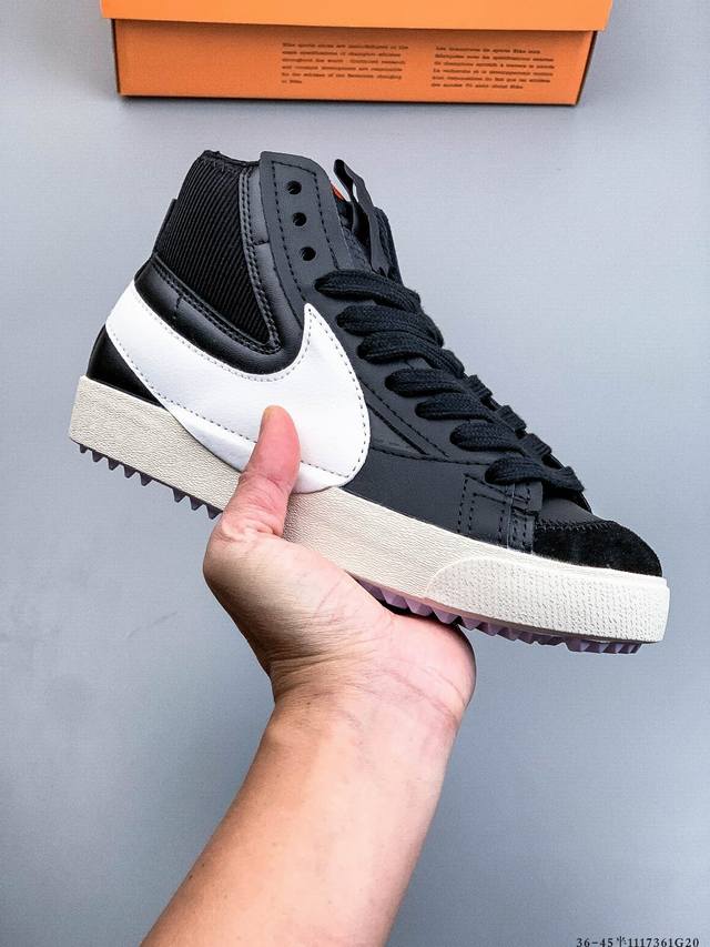 真标半码！耐克Nike Blazer Mid 77 Vntg We Suede 高帮经典复古休闲板鞋 1117361G20