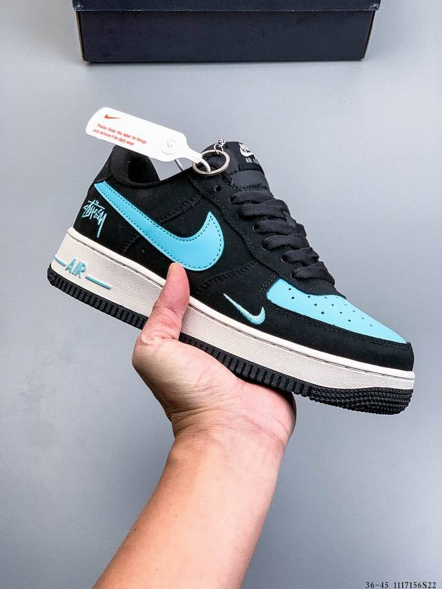 二层真标！耐克Nike Air Force 1 Low 空军一号低帮经典百搭休闲板鞋 1117156S22