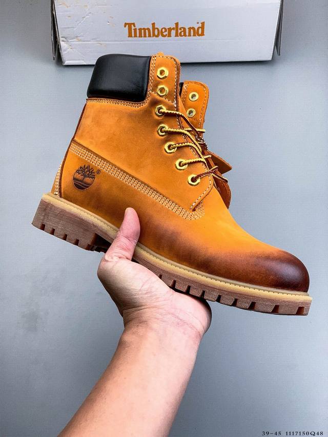 纯原 佛山大厂出品 独立私模正确版 极致工艺 产量极低 Timberland 添柏岚 天伯伦 6英寸防水大黄靴 原厂五金开模鞋带扣 顶级工艺全新升级 佛山大厂代