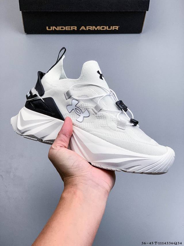 安德玛Ua官方轻便透气运动鞋2025夏季新款徒步露营耐磨跑步鞋男女款 1114336Q34