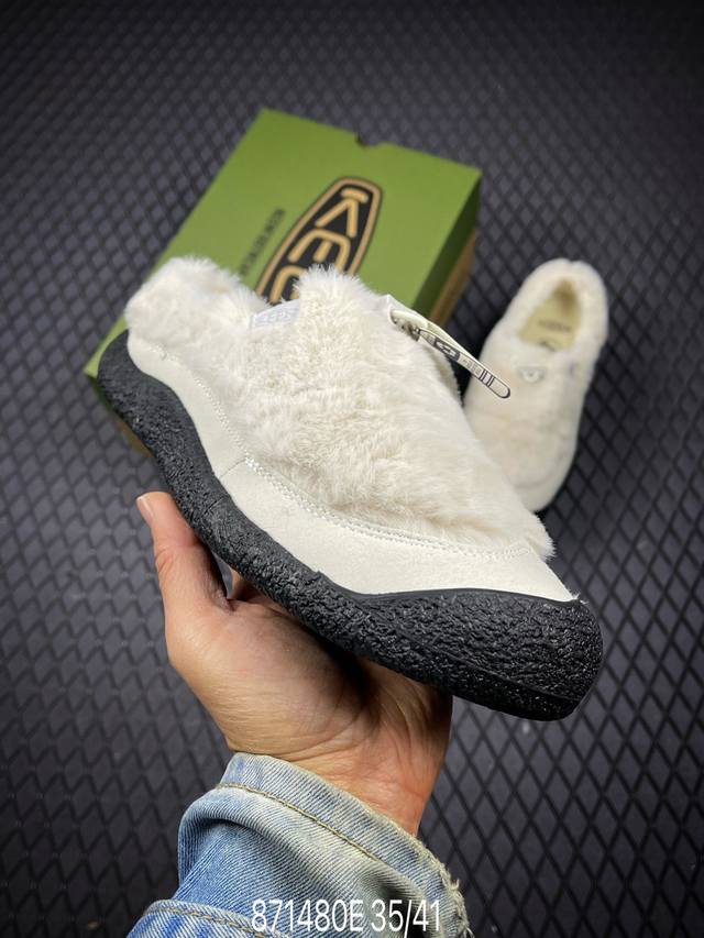 E 中山原单货 极力推荐版本 Keen 科恩 Howser 3 Slide 爆款小羊蹄上线了 原创版型 简约外形时尚可户内户外任意穿梭 弹力鞋带锁定系统方便穿脱