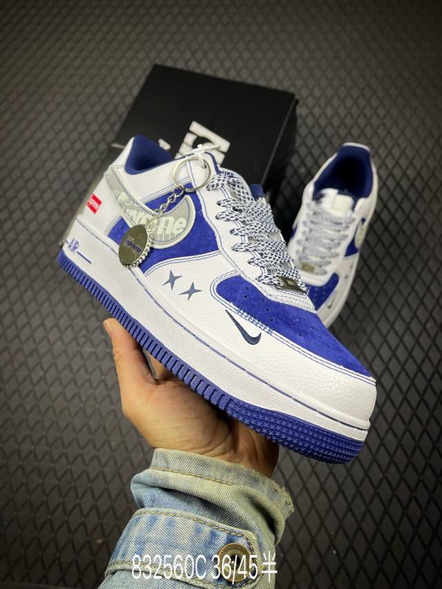 C 公司级Nike Air Force1 07 Low 定制空军 #原楦头原纸板 打造纯正空军版型 #专注外贸渠道 全掌内置蜂窝气垫 #原盒配件 原厂中底钢印、