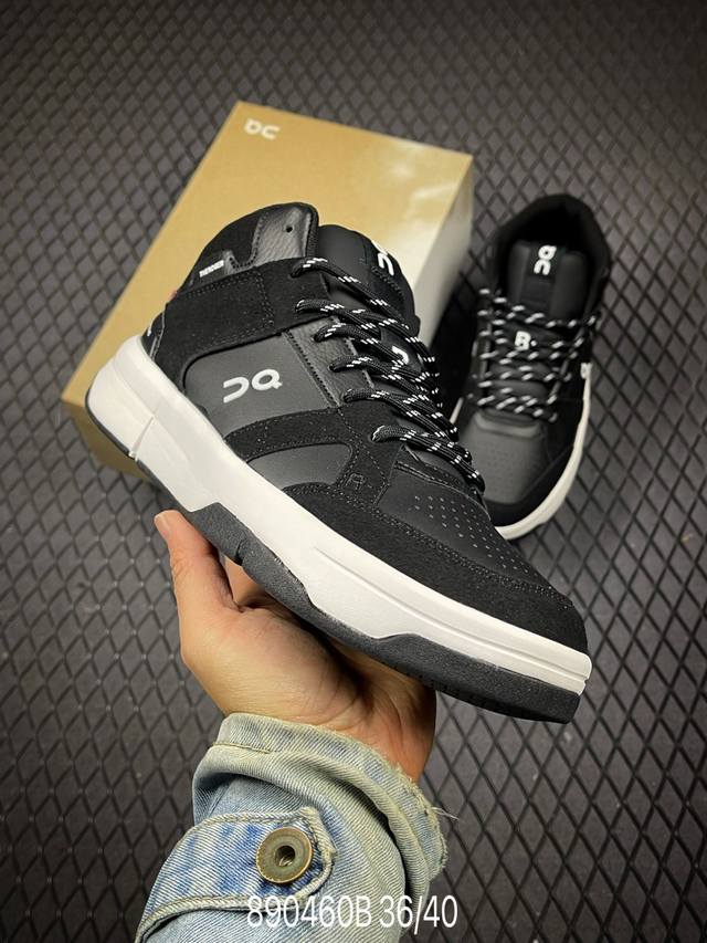 B 公司级On昂跑 The Roger Clubhouse 高邦 户外街头机能风跑步鞋 越界开启全新都市探索 Cloudtec专利科技鞋底搭载耐温耐用革新中底泡