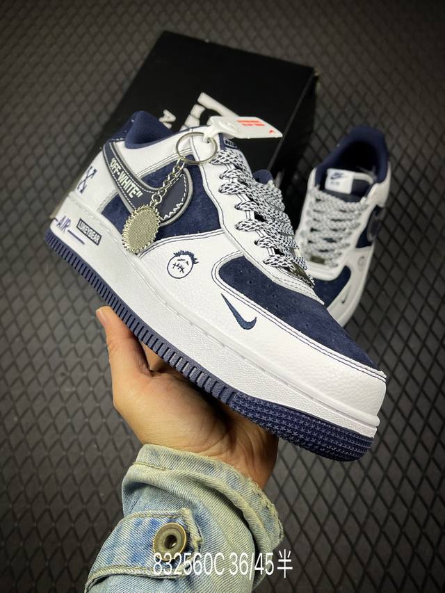 C 公司级Nike Air Force 1‘07 原楦头原纸板 打造纯正低帮空军版型 专注外贸渠道 全掌内置蜂窝气垫 原盒配件 原厂中底钢印、拉帮完美 货号:H