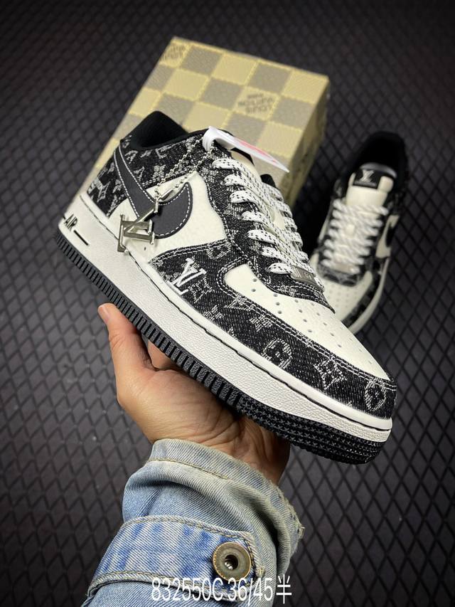 C 公司级Nike Air Force 1‘07 Lv8 原楦头原纸板 打造纯正低帮空军版型 专注外贸渠道 全掌内置蜂窝气垫 原盒配件 原厂中底钢印、拉帮完美