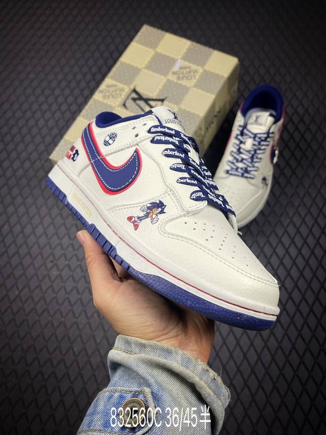 C 公司级Nk Dunk Low Retro ”Diy高端定制“ 低帮休闲运动板鞋 原装头层材料 用料绝不含糊 独家版型蒸餾加工帶來的是更好的视觉和脚感体验 清
