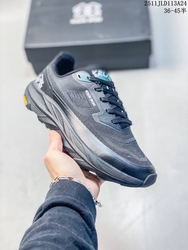 公司级可隆 Kolon Sport Skyier 2 舒适柔软 防水撑轻回弹 低帮 徒步鞋 男款黑色 长距离越野徒步户外运动跑鞋 目前，市场顶级版本 。所有细节