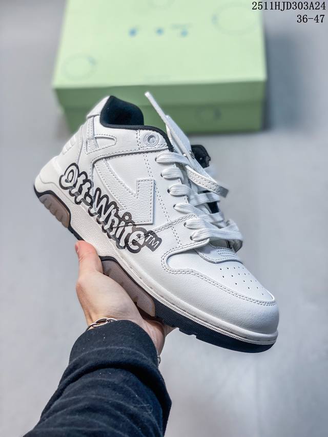 公司级Off-White 新款圆头系带低帮运动小白鞋跑步鞋多色拼色运动休闲鞋 尺码:36-45 Ld:284Gnd1121 11Hjd303A24