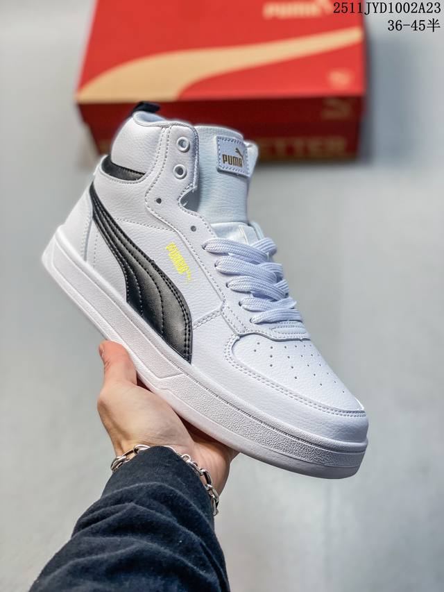 puma彪马 Caven 2.0 Mid 舒适百搭 耐磨轻便 中帮 板鞋 11Jyd1002A23