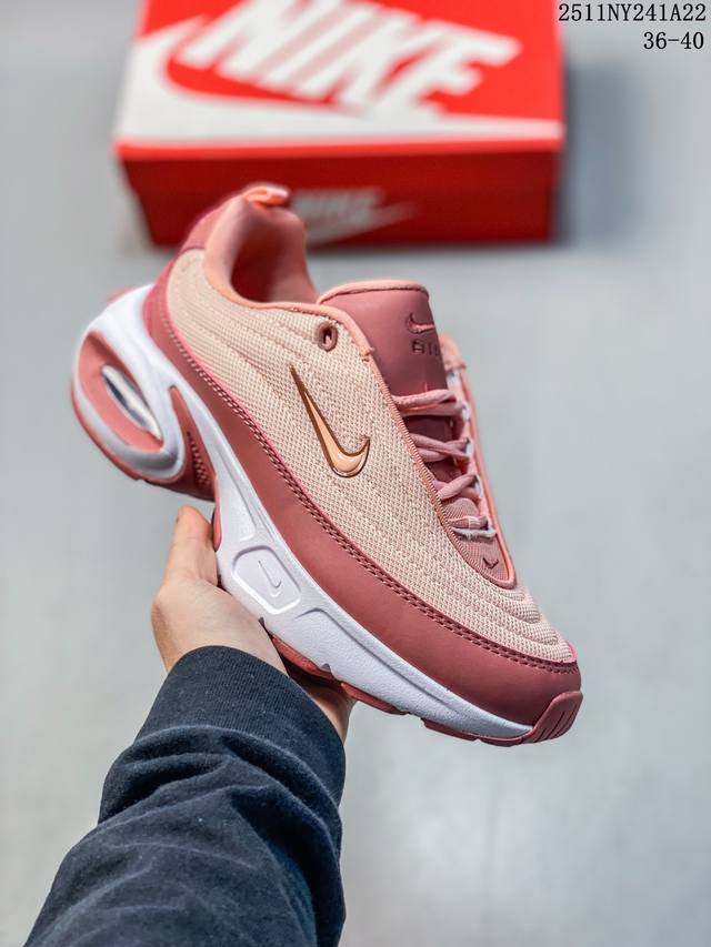 耐克 Nike Air Max portal 休闲厚底增高气垫老爹运动鞋 2025年新款鞋型 Nike Air Max portal 跟高5公分左右 是Nike