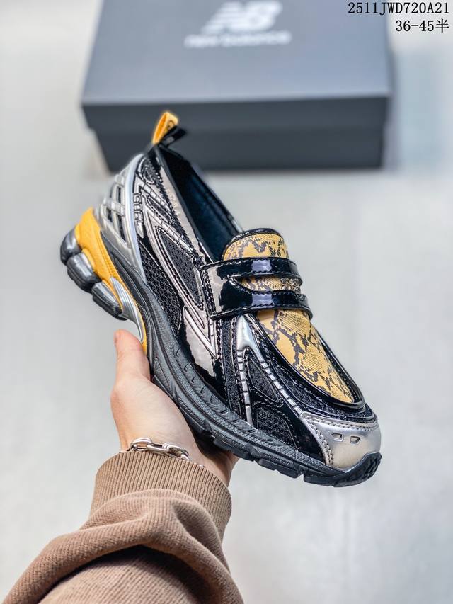 公司级 新百伦 新款 New Balance 1906L 一脚蹬缓震乐福鞋款 厚底增高百搭运动休闲鞋 货号：U1906Lga 尺码：36-45含半码 11Jwd