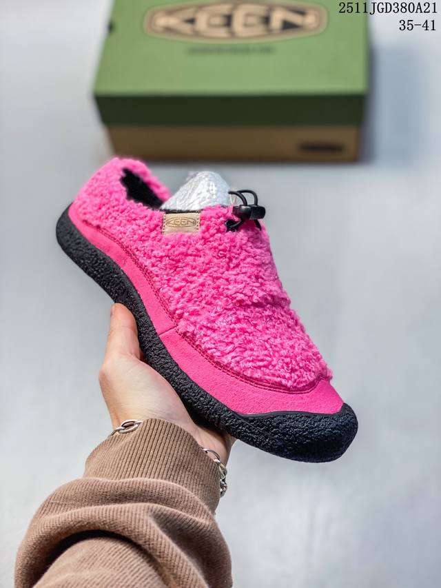 秋冬新款 美国人气户外品牌-科恩Keen Jasper Rocks Sp贾斯珀都市系列 半包棉拖鞋 包头凉拖鞋 一脚蹬 休闲拖鞋 复古低帮系带户外风露营徒步鞋