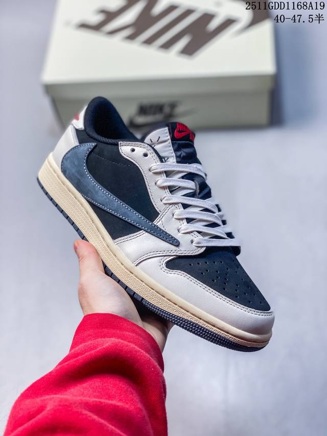 Jordan Air Jordan 1 Retro Low Og 时尚舒适 防滑耐磨 低帮 复古篮球鞋 男款 白灰 主货号Dm7866-040 尺码40-47.