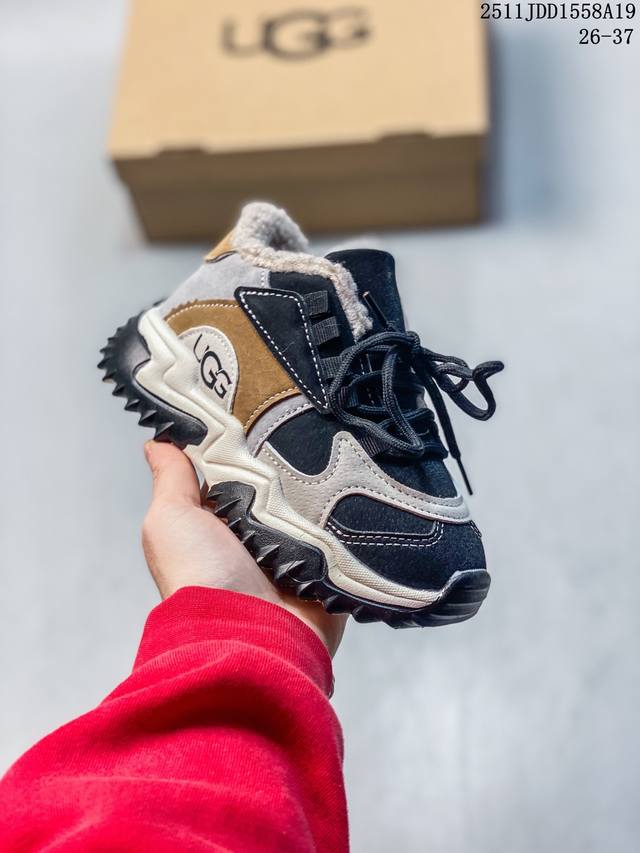 Ugg冬季皮毛加绒保暖儿童鞋 11Jjd1558A19