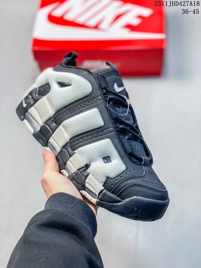 耐克Nk Wmns Air More Uptempo University Blue 大Air 皮蓬经典高街百搭篮球鞋 111720426 36-45 4150