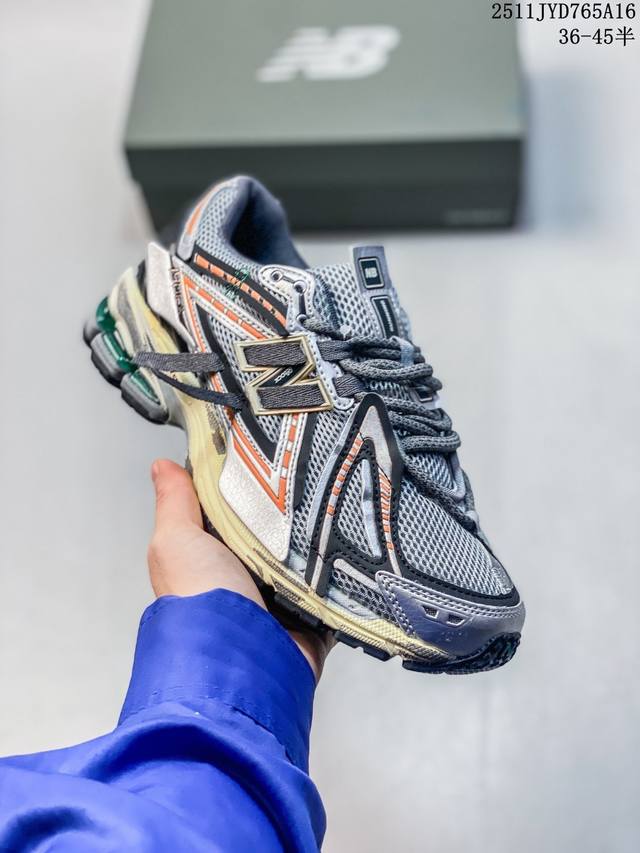 New Balance M1906系列 复古单品宝藏老爹鞋款 公司级版本 复古元素叠加 质感超级棒 楦版型材料细节做工精细 作为Nb最经典的档案鞋型之一 与 2