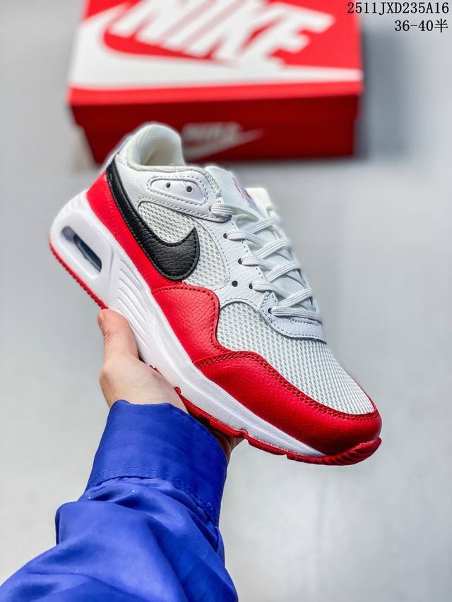 公司级Nike Air Max Sc 耐克 气垫系列经典复古百搭休闲运动气垫慢跑鞋 原楦原纸版开发版型 全新开发正确3层组合超轻Eva泡绵中底 Air缓震气垫