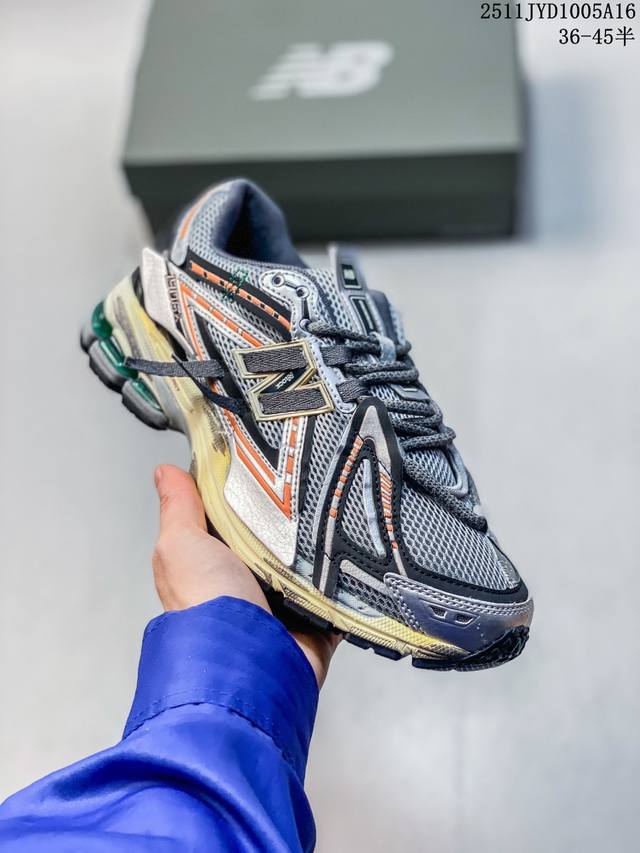 新百伦 New Balance M1906系列 复古运动鞋单品宝藏老爹鞋款。作为Nb最经典的档案鞋型之一，与 2一样，1906有着Nb最成熟的技术加持和复古款式