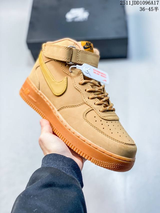 Nike Air Force 1 '07 Low 空军一号 灰麂皮 卫冕冠军 原楦头原纸板 打造纯正空军版型 #专注外贸渠道 全掌内置蜂窝气垫 #原盒配件 原厂