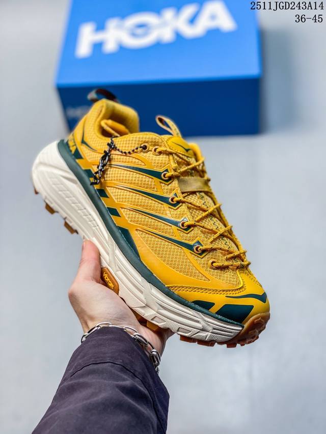 Hoka One One Mafate Three 2 舒适百搭耐磨透气 低帮 越野跑步鞋 男女同款 11Jgd243A14